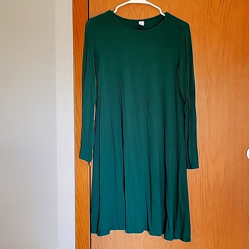 Green Comfy Dress